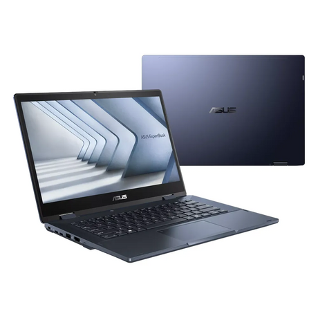 Asus ExpertBook B3 Flip B3402FVA Laptop, Intel Core i5-1355U Processor, 16GB RAM, 512GB SSD, 14" FHD Touch Display, DOS, Black, 1 Year Warranty | B3402FVA-I516512B3D