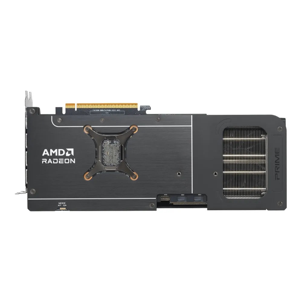Asus Prime Radeon RX 9070 EVO OC Edition Graphics Card, GDDR6 16GB 256-bit Memory, HDMI 2.1 & DP 2.1 Outputs, PCI Express 5.0, 2610 MHz OC Mode Core Clock, 20 Gbps Memory Clock, 578 AI TOPS, 1 Year Warranty | 90YV0MQ0-M0NA00