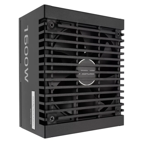 Asus Pro WS Platinum Gaming Power Supply, 1600W, Fully Modular, ATX Form Factor, Dual-Ball Fan Bearings Fan Design, Extruded Aluminum Heatsinks, Etched Cables, 1 Year Warranty | 90YE00Z2-B0NA00
