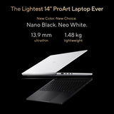 Asus ProArt P14 H7407BA Laptop, NVIDIA RTX Spark N1X 18 Core CPU, 5120 Core GPU, 24GB RAM, 1TB SSD, 14" 3K OLED 120Hz Touch Display, Windows 11 Home, English & Arabic Keyboard, White, 1 Year Warranty | H7407BA-SM211W