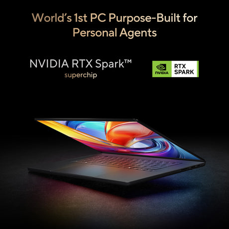 Asus ProArt P14 H7407BA Laptop, NVIDIA RTX Spark N1X 18 Core CPU, 5120 Core GPU, 24GB RAM, 1TB SSD, 14" 3K OLED 120Hz Touch Display, Windows 11 Home, English & Arabic Keyboard, White, 1 Year Warranty | H7407BA-SM211W