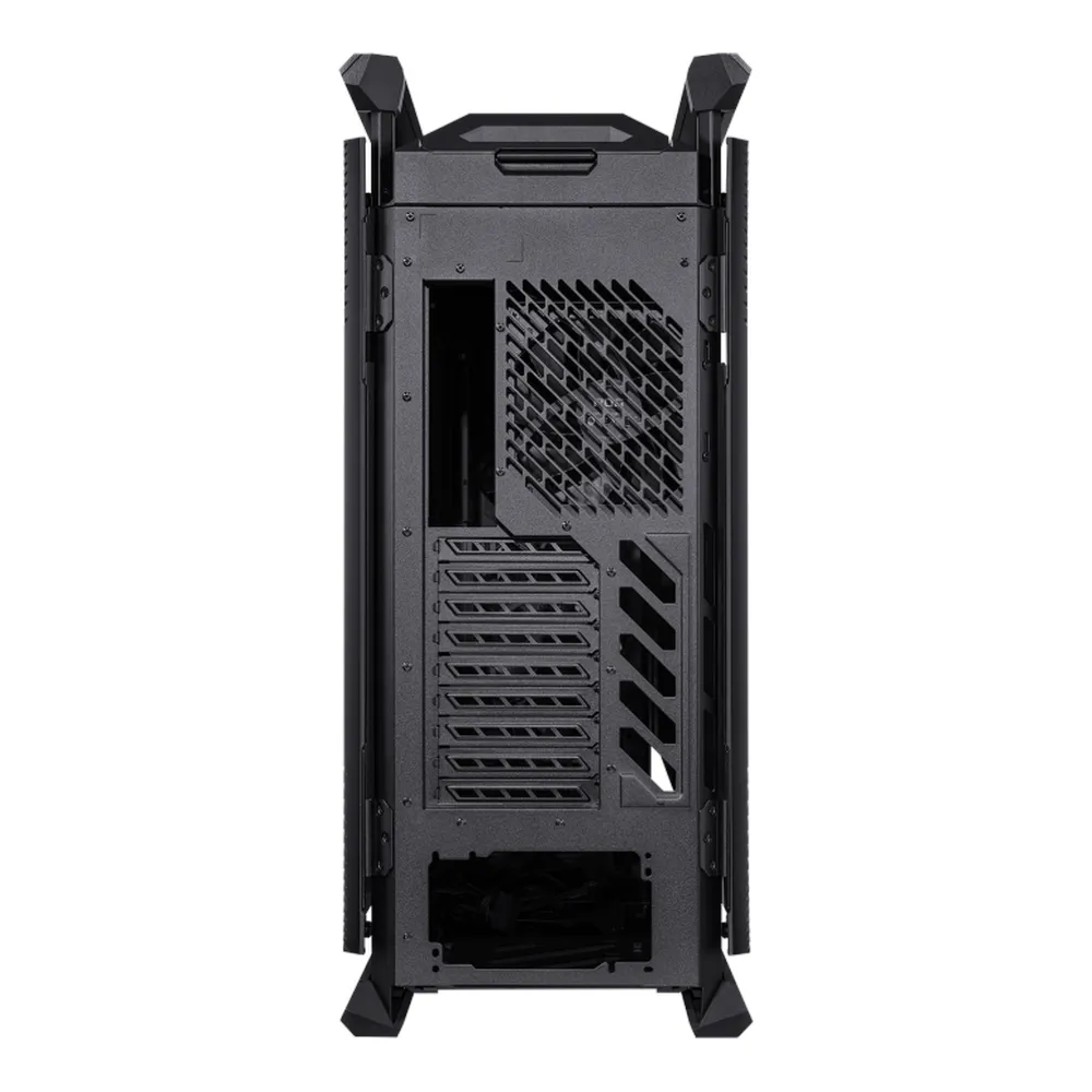 Asus ROG Hyperion GR701 E-ATX ARGB Tower PC Case, ROG Chasis Design, Tool-Free Side Panels, Removable Dust Filters, 4 x Pre-installed Fans, ARGB Fan Hub, 338mm GPU Support, USB 3.2 Gen 2, Aura Sync, Black, 1 Year Warranty | 90DC00F0-B39000
