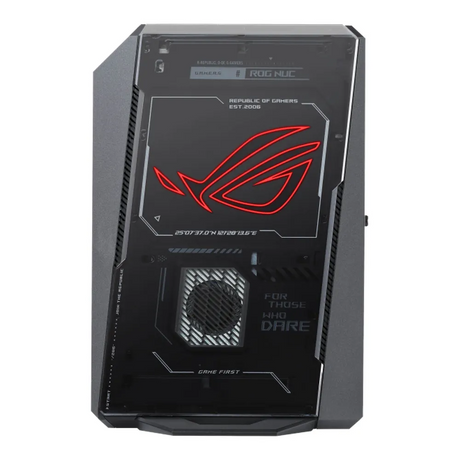 Asus ROG NUC 2025 Mini Gaming PC, Intel Core Ultra Ultra 9 275HX Processor, 32GB RAM, 2TB SSD, 16GB NVIDIA GeForce RTX 5080, Advanced Thermal Design, Windows 11 Home, Black, 3 Year Warranty | RNUC15JNK9X28AAU