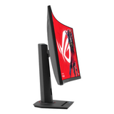 Asus ROG Strix XG32WCMS Curved Gaming Monitor, 31.5" QHD (2560 x 1440) Resolution, 280Hz, Anti-glare, 1ms GtG Response Time, DP, HDMI, USB-C, Fully Adjustable Stand, Black, 1 Year Warranty | XG32WCMS