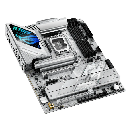 Asus ROG Strix Z890-A Gaming WiFi Motherboard, LGA1851 Socket, ATX Form Factor, DDR5 Ram, PCIe 5.0, HDMI, DP, Thunderbolt, Intel 2.5Gb Ethernet, Robust Power Solution, 1 Year Warranty | 90MB1I90-M0EAY0