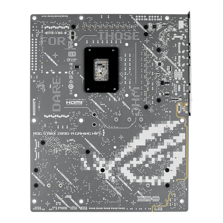 Asus ROG Strix Z890-A Gaming WiFi Motherboard, LGA1851 Socket, ATX Form Factor, DDR5 Ram, PCIe 5.0, HDMI, DP, Thunderbolt, Intel 2.5Gb Ethernet, Robust Power Solution, 1 Year Warranty | 90MB1I90-M0EAY0