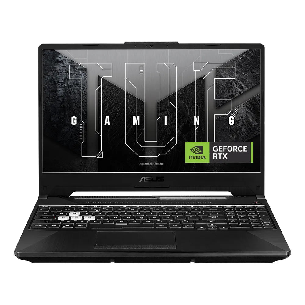 Asus TUF Gaming A15 Laptop, AMD Ryzen 7 7445HS Processor, 16GB RAM, 512GB SSD, 15.6" FHD 144Hz Display, 4GB NVIDIA GeForce RTX 3050, Windows 11 Home, English & Arabic Backlit RGB Keyboard, Graphite Black, 1 Year Warranty | FA506NCG-B165W
