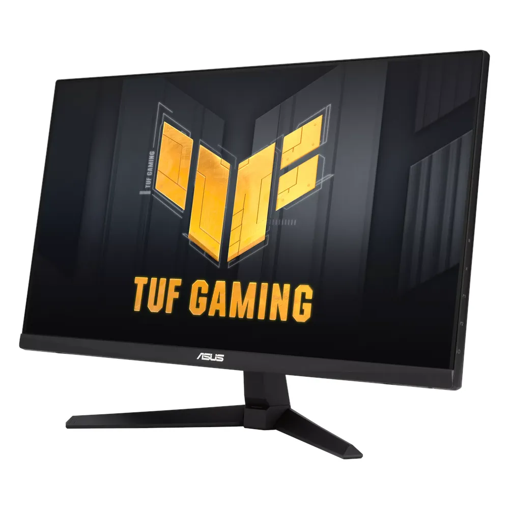 Asus TUF Gaming VG249QM1A Gaming Monitor, 23.8" FHD (1920 x 1080) Resolution, 270Hz, Anti-glare, 1ms (GTG) Response Time, HDMI, DisplayPort, Tilt Adjustable Stand, G-SYNC Compatible, Integrated Speakers, Black, 3 Year Warranty | VG249QM1A