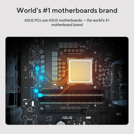 Asus V500 Mini Tower Desktop PC, Intel Core i7-13620H Processor, 16GB RAM, 512GB SSD, Windows 11 Home, 330W Power Supply, Gray, 2 Year Warranty | V500MV-13620H105W