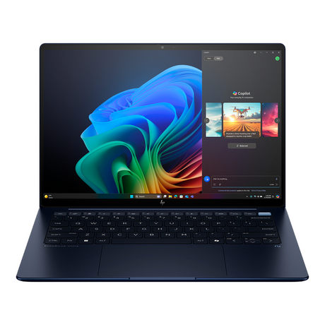 HP EliteBook Ultra G1i Laptop, Intel Core Ultra 7 258V Processor, 32GB RAM, 1TB SSD, 14" 2.8K OLED Touch Display, Windows 11 Pro, Backlit English & Arabic Keyboard, 1 Year Warranty | B66W6AT