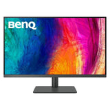 BENQ PD3205U USB-C Designer Monitor, 32" 4K (3840 x 2160) Resolution, 60Hz, Anti-glare, 5ms Response Time, HDMI, DP, USB-C, Fully Adjustable Stand, 1 Year Warranty | 9H-LKGLA-TBP