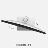 BENQ MA270U Monitor for Mac, 27" 4K (3840 x 2160) Resolution, 60Hz, Anti-glare, 5ms Response Time, HDMI, USB-C, Fully Adjustable Stand, Black, 1 Year Warranty | 9H-LMWLB-QBP