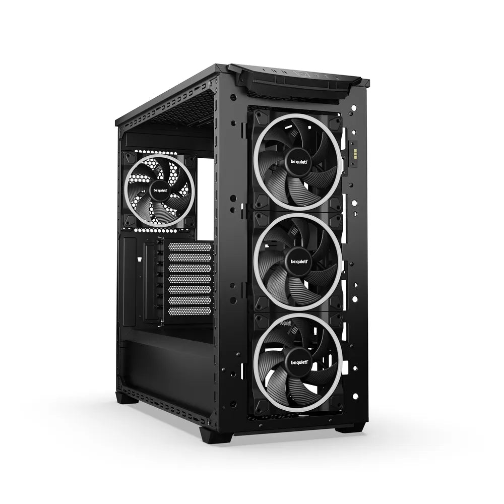 BE QUIET! Shadow Base 800 FX E-ATX PC Case, Tinted Tempered glass Side Panel, 4 x Silent Wings Fans with PWM and AR GB Hub, Full Size GPU Support, USB 3.2 Gen 2, Black, 1 Year Warranty | BGW63