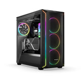 BE QUIET! Shadow Base 800 FX E-ATX PC Case, Tinted Tempered glass Side Panel, 4 x Silent Wings Fans with PWM and AR GB Hub, Full Size GPU Support, USB 3.2 Gen 2, Black, 1 Year Warranty | BGW63