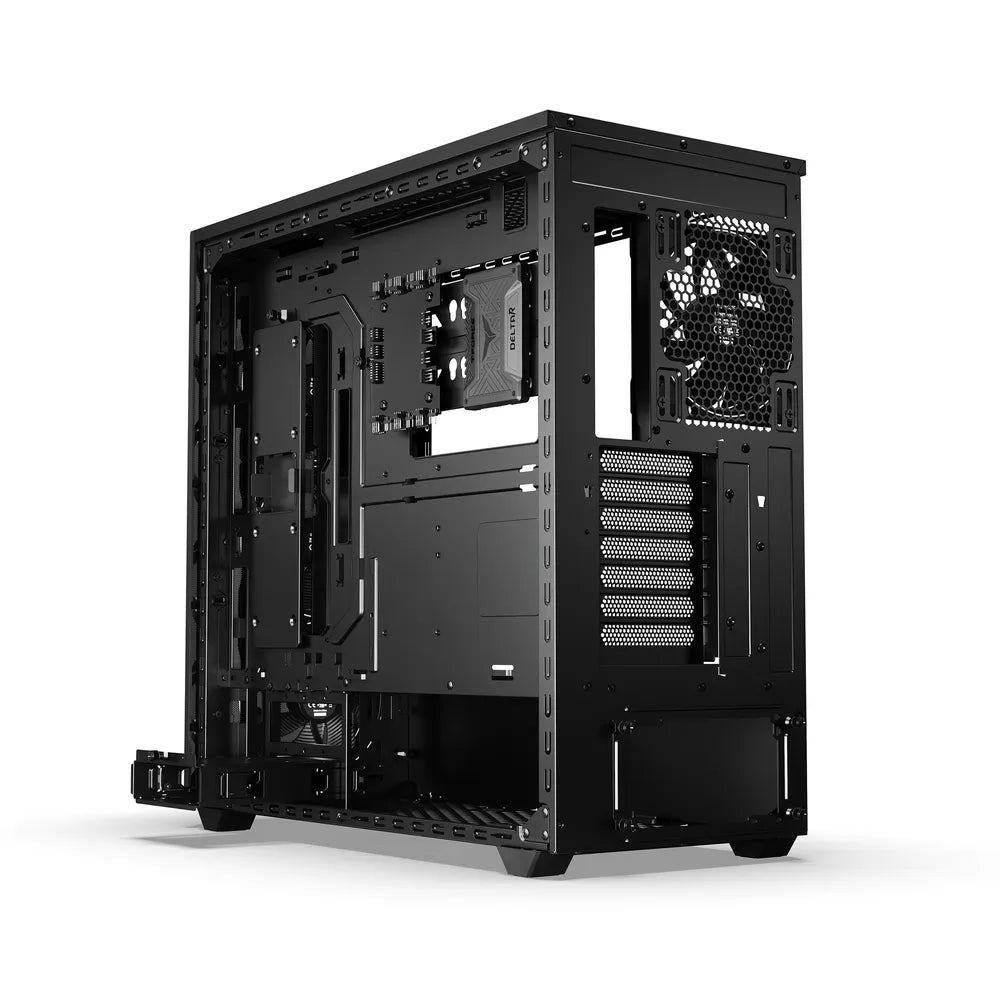 BE QUIET! Shadow Base 800 FX E-ATX PC Case, Tinted Tempered glass Side Panel, 4 x Silent Wings Fans with PWM and AR GB Hub, Full Size GPU Support, USB 3.2 Gen 2, Black, 1 Year Warranty | BGW63