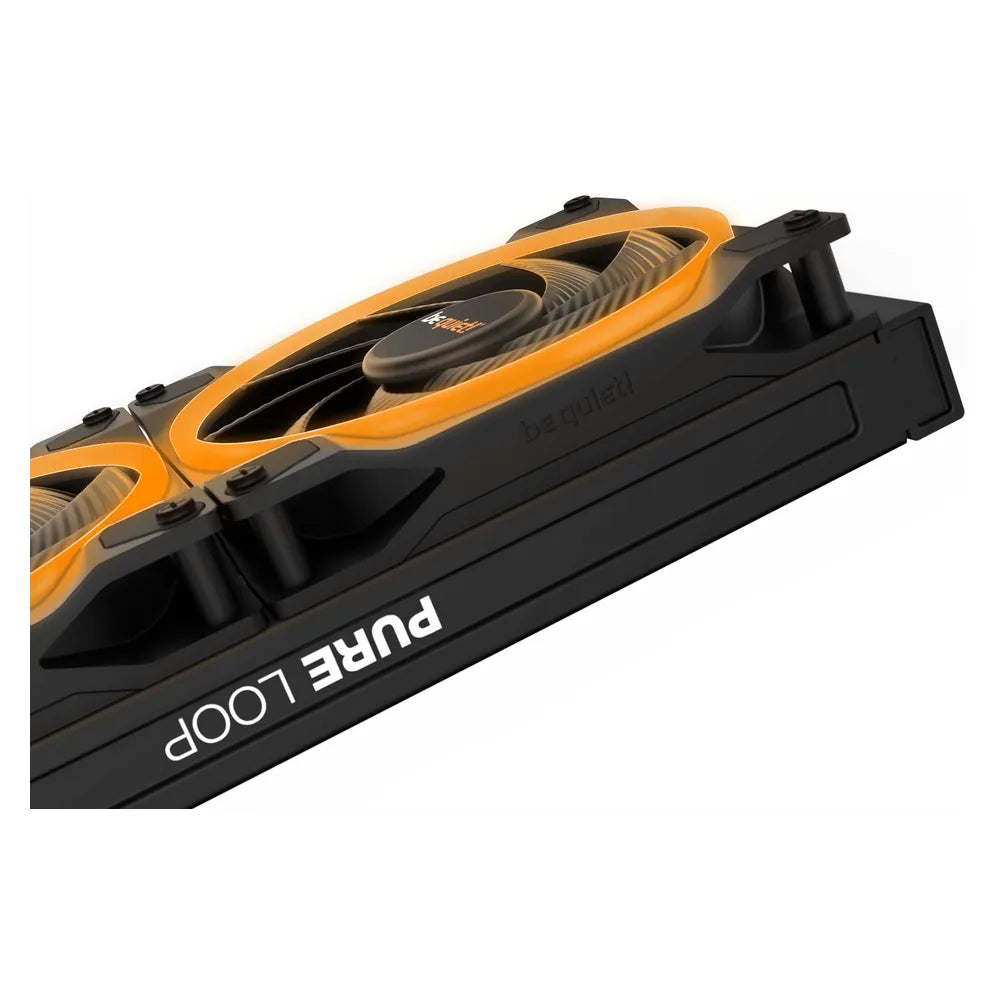 Be Quiet! Light Wings 140mm PWM High-Speed Case Fan, Rifle Bearing, 140mm Fan Size, 2200 rpm Fan Speed, Addressable RGB LED Lighting, Black, 1 Year Warranty | BL075