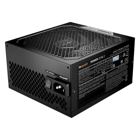 Be Quiet! Power Zone 2 850W 80 Plus Platinum Fully Modular Power Supply, 850W, Fully Modular, ATX, Black, 1 Year Warranty | BP007UK