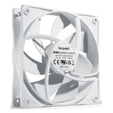 Be Quiet! Pure Wings 3 120mm PWM Case Fan, Rifle Bearing, 120mm Fan Size, 1600 rpm Fan Speed, Optimized Fan Blades, White, 1 Year Warranty | BL110