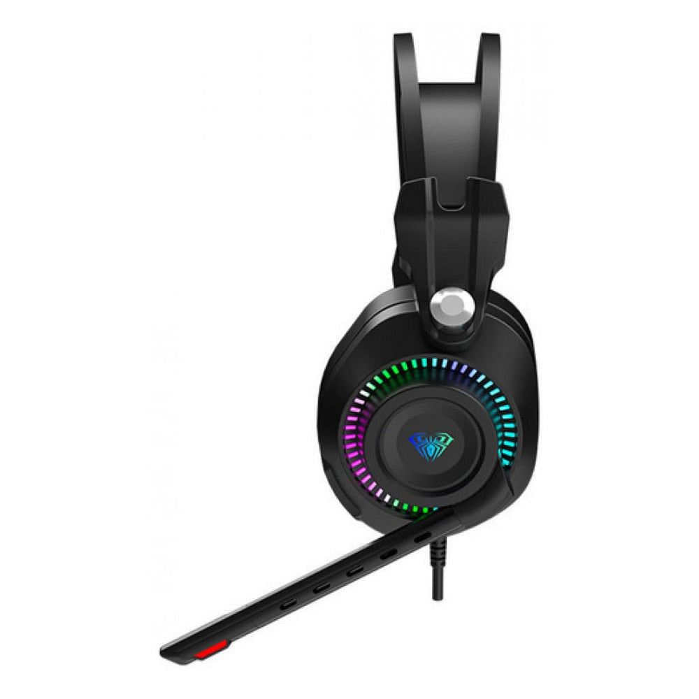 Vertux Bogota High Definition GameCommand Over-Ear Gaming Headset, Cable Length:2.1m, Black, 1 Year Warranty | Bogota.Black