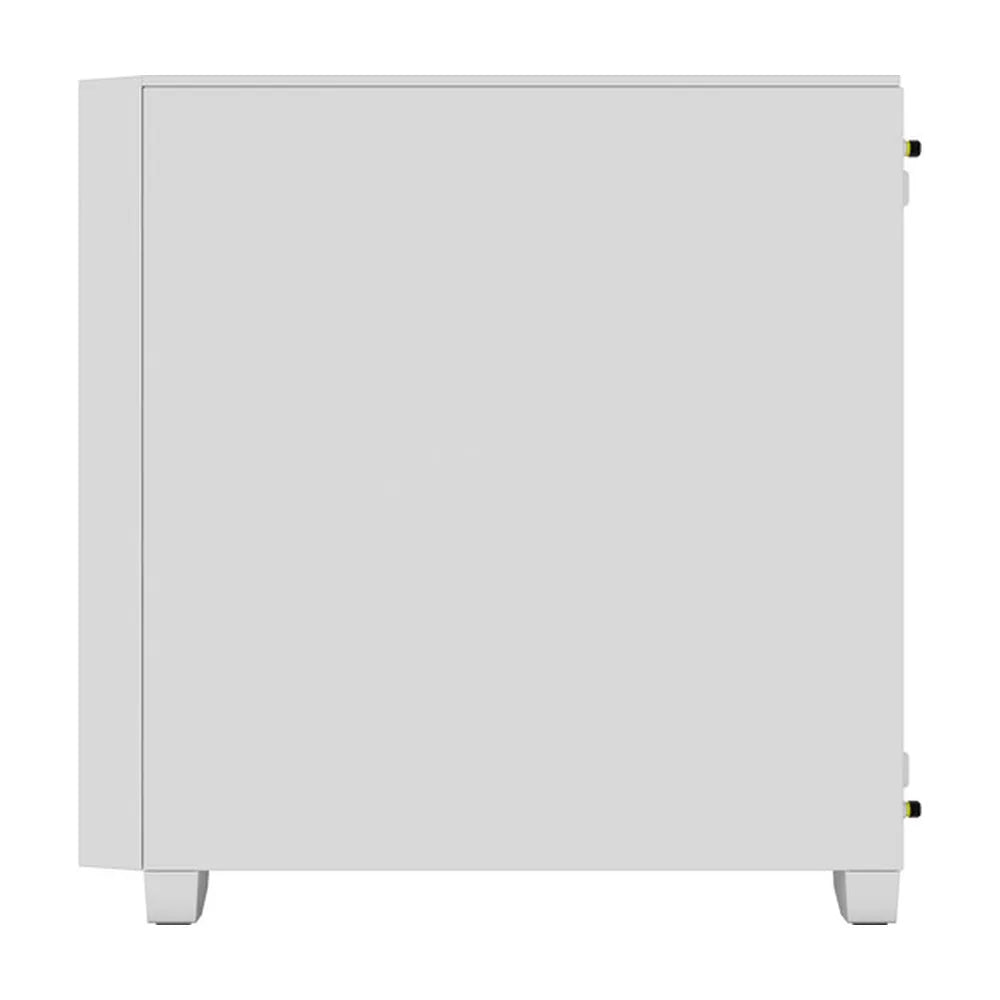 Corsair 3000D AIRFLOW Mid-Tower ATX Case, Tempered Glass Side Window, 2 x SP120 Fans, 360mm GPU Support, USB 3.2 Gen 1, White, 1 Year Warranty | CC-9011252-WW