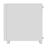 Corsair 3000D AIRFLOW Mid-Tower ATX Case, Tempered Glass Side Window, 2 x SP120 Fans, 360mm GPU Support, USB 3.2 Gen 1, White, 1 Year Warranty | CC-9011252-WW