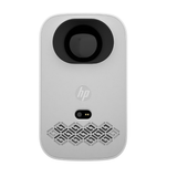 جهاز عرض ذكي HP CC360، دقة FHD 1920x1080، سطوع 500 لومن LED، تركيز تلقائي، Wi-Fi، HDMI، تصميم مدمج، بلوتوث، تصميم محمول، مكبرات صوت ستريو مدمجة، أبيض، ضمان سنة واحدة | CC360