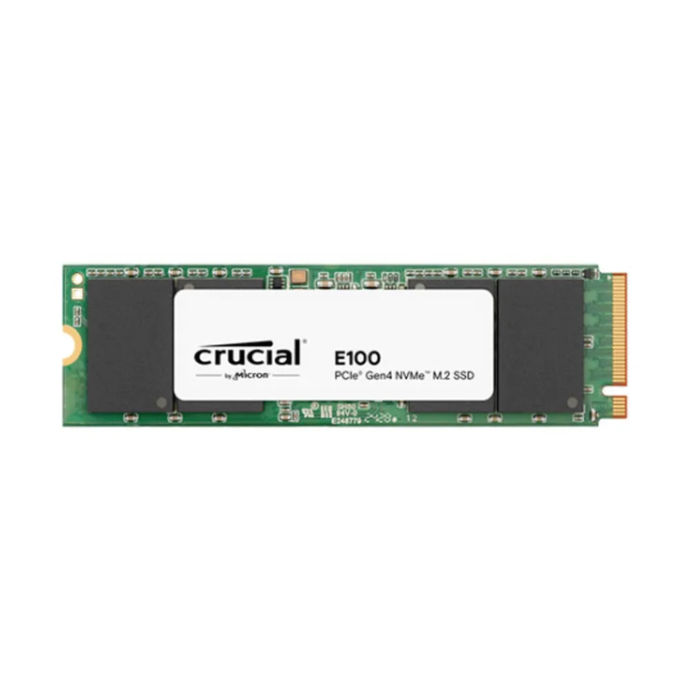 Crucial E100 1TB M.2 NVMe PCIe Gen4 Internal SSD, 1 Year Warranty | CT1000E100SSD8