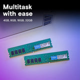 RAM DDR4 16 GB/3200 CRUCIAL | CT16G4DFRA32A