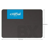 Crucial BX500 500 GB 3D NAND SATA 2.5-inch SSD, 1 Year Warranty | CT500BX500SSD1