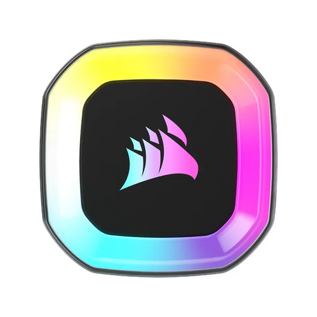 Corsair H150 RGB 360mm AIO Liquid Cooler, Supports Intel, AMD Sockets, Black, 1 Year Warranty | CW-9060054-WW