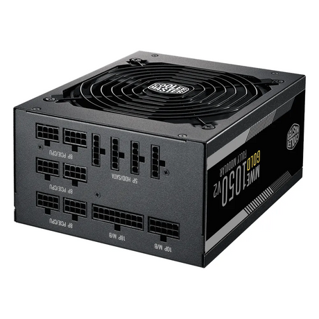 Cooler Master MWE Gold V2 Power Supply, 1050W, Fully Modular, ATX Form Factor, RTX Ready, 140mm Silent Fan, 1 Year Warranty | MPE-A501-AFCAG-3EUK