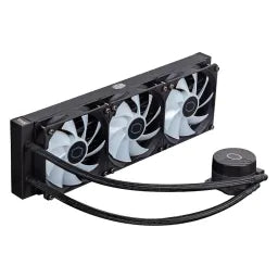 Cooler Master MasterLiquid Core II Series ARGB CPU Cooler, 360mm Radiator, Supports Intel, AMD Sockets, Rifle Bearing Fans, Black, 1 Year Warranty | MLW-D36M-A18PA-R1