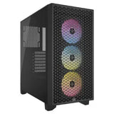 Cooler Master Elite 502 Mid Tower PC Casing, Tempered Glass Side Panel, Advanced Mesh Front Panel, 410mm GPU Support, USB 3.2 Gen 1, White, 1 Year Warranty | E502-WGNN-S00