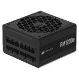 Corsair RM1200e 80 Plus Gold Power Supply, 1200W, Fully Modular, ATX, PCIe 5.1, Black, 1 Year Warranty | CP-9020258-UK