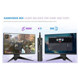 Creative Sound Blaster G3 Portable Gaming USB-C Sound Card, DAC Amp for PS4, PS5, Nintendo Switch, PC, Independent Mic & Volume Controls, Footsteps Enhancer, 1 Year Warranty | CL-SB-G3