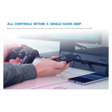 Creative Sound Blaster G3 Portable Gaming USB-C Sound Card, DAC Amp for PS4, PS5, Nintendo Switch, PC, Independent Mic & Volume Controls, Footsteps Enhancer, 1 Year Warranty | CL-SB-G3