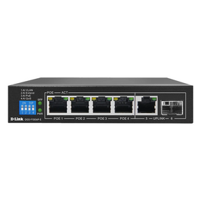 D-Link-6-Port-Gigabit-PoE-Unmanaged-Switch-DGS-F1006P-E