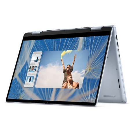 Dell Inspiron 14 2-in-1 Laptop, Intel Core 5 120U Processor, 8GB RAM, 512GB SSD, 14" FHD+ Touch Display, Windows 11 Home, English & Arabic Backlit Keyboard, 1 Year Warranty | D-INS-7440-8-512-W11H