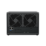 Synology DiskStation DS1525+ 5 Bay Nas Box, 3.5" or 2.5" SATA, M.2 2280 NVMe SSD, AMD Ryzen V1500B Processor, 8 GB RAM, 151.95 BTU/hr, RJ-45, USB 3.2, USB-C, 1 Year Warranty | DS1525+