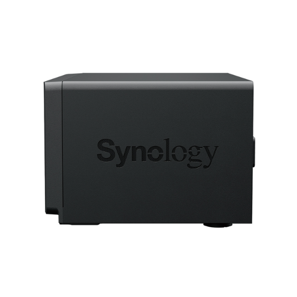 Synology DiskStation DS1825+ 8 Bay Nas Box, 3.5" or 2.5" SATA, M.2 2280 NVMe SSD, AMD Ryzen V1500B Processor, 8 GB RAM, 204.94 BTU/hr, RJ-45, USB 3.2, USB-C, 3 Year Warranty | DS1825+