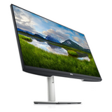 Dell 27 Monitor, 27" QHD (2560 x 1440) Resolution, 75Hz, Anti-glare, Stereo Speakers, 4ms (GTG) Response Time, DP, HDMI, Tilt/Height/Swivel Adjustable Stand, Black & White, 1 Year Warranty | S2721DS