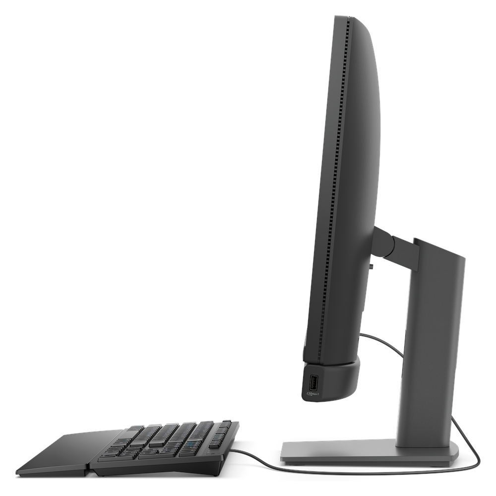 Dell Pro 24 QC24250 All-in-One PC, Intel Core Ultra 5 235 Processor, 16GB RAM, 512GB SSD, 24" FHD Touch Display, DOS, 3 Year Warranty | DPQC24250-AL-01