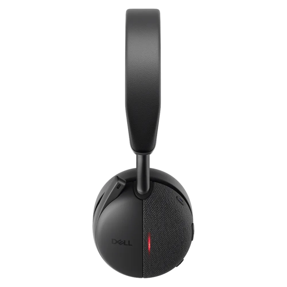 Dell Pro Plus Wireless ANC Headset, USB, Bluetooth, Noise cancellation Microphone, 40 mm Headphone Driver, 750 mAH Battery Capacity, Black, 1 Year Warranty | WL5024