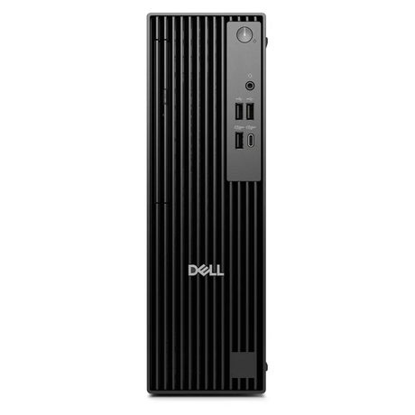 Dell Pro Slim SFF QCS1250 Desktop PC, Intel Core i5-14500 Processor, 8GB DDR5 RAM, 512GB SSD, 180W Bronze Power Supply, DOS, Black, 3 Year Warranty | D-Pro-Slim-i5