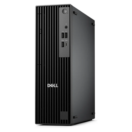 Dell Pro Slim SFF QCS1250 Desktop PC, Intel Core i5-14500 Processor, 8GB DDR5 RAM, 512GB SSD, 180W Bronze Power Supply, DOS, Black, 3 Year Warranty | D-Pro-Slim-i5