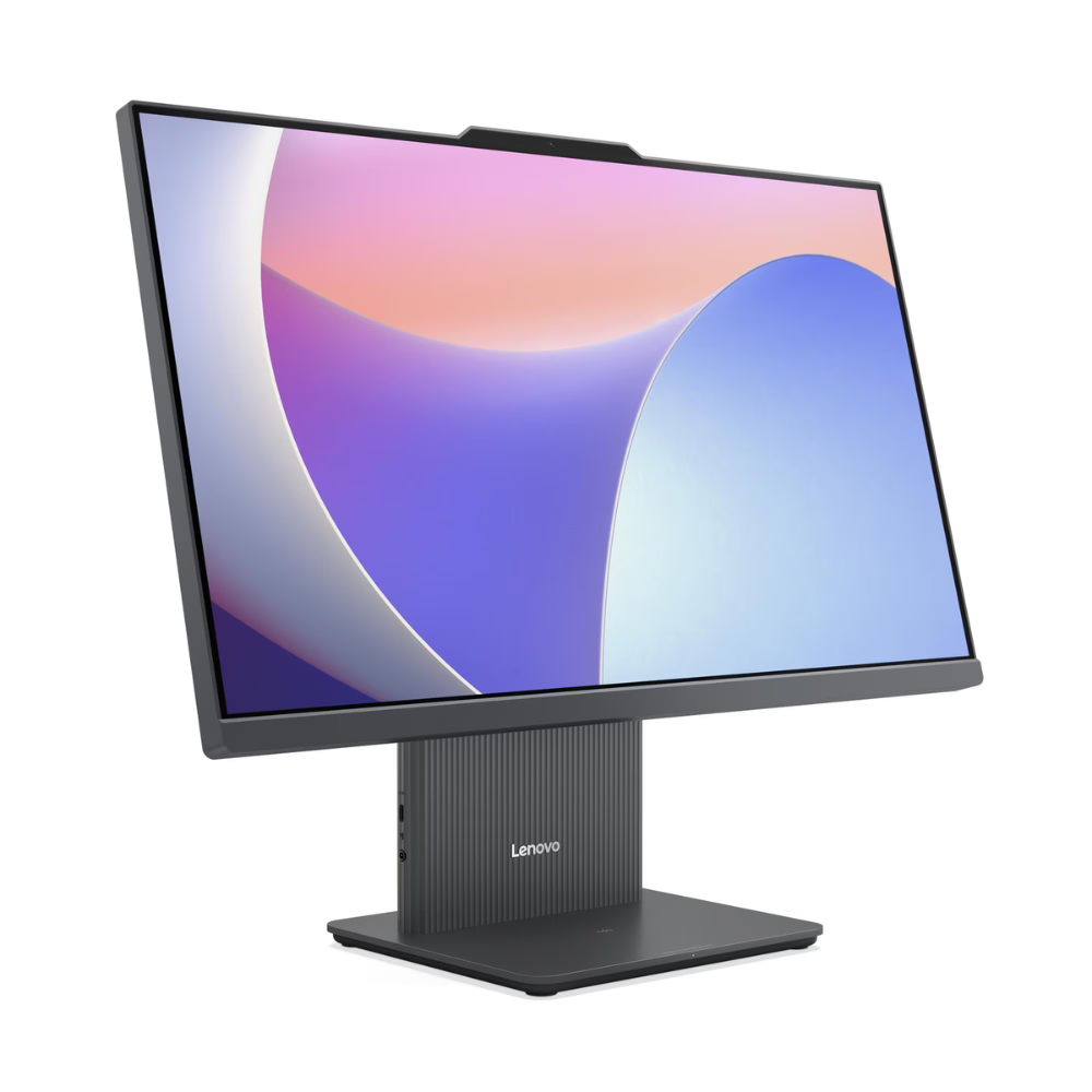 Lenovo IdeaCentre AIO 24IRH9 All-in-One Desktop – Intel Core i7-13620H Processor, 8 GB RAM, 512 GB SSD, 23.8" (1920x1080) FHD Touch Display, DOS, Luna Grey, English Keyboard, 1 Year Warranty | F0HN00MCAK