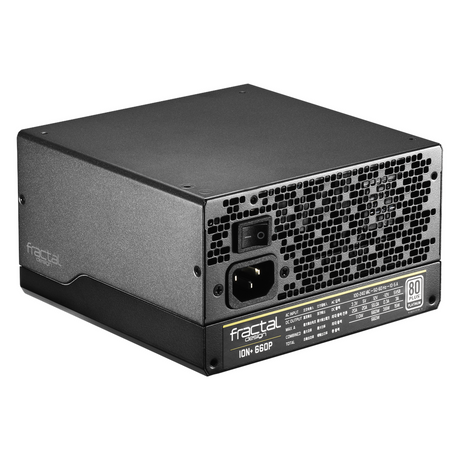 POWER SUPPLY 660W FRACTAL DESIGN PLATINUM-ION PLUS 760P | FD-PSU-IONP-660P-BK-U