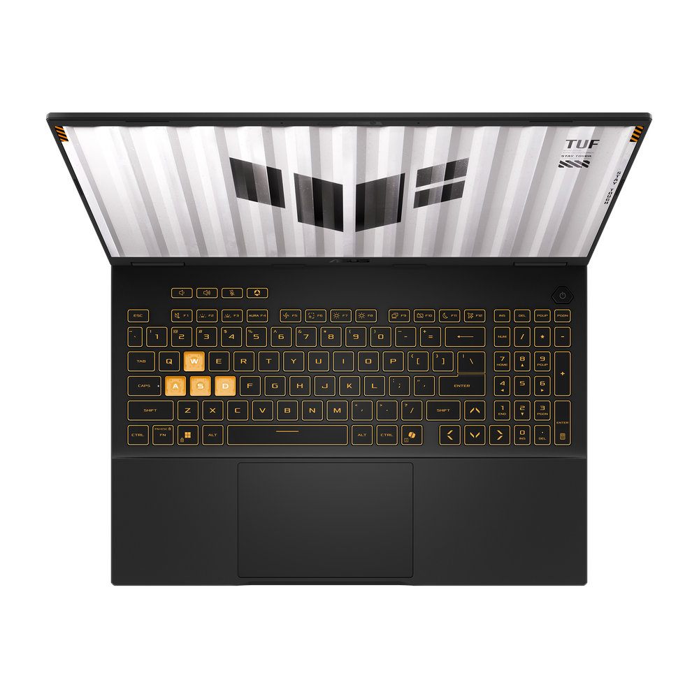 Asus TUF F16 Gaming Laptop, Intel Core i7 14650HX Processor, 16 GB RAM, 1TB SSD, 8 GB Nvidia RTX 5050 Graphics, 16" FHD+ 165Hz Display, Windows 11 Home, Backlit Chiclet 1-Zone R GB English & Arabic Keyboard, Jaeger Gray, 1 Year Warranty | FX608JHR-RV001W