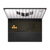 Asus TUF F16 Gaming Laptop, Intel Core i7 14650HX Processor, 16 GB RAM, 1TB SSD, 8 GB Nvidia RTX 5050 Graphics, 16" FHD+ 165Hz Display, Windows 11 Home, Backlit Chiclet 1-Zone R GB English & Arabic Keyboard, Jaeger Gray, 1 Year Warranty | FX608JHR-RV001W