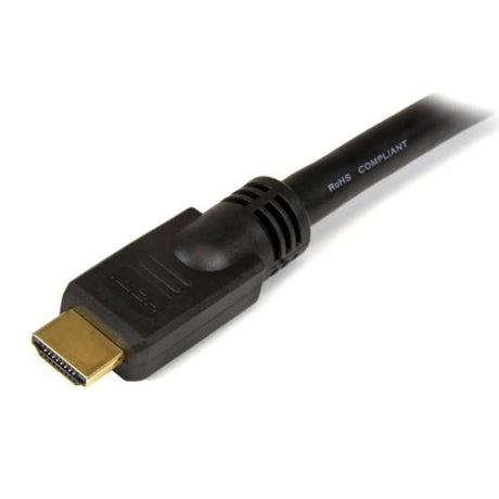 G-MAX 5M High Speed HDMI 1.4V Cable, Gold Plated Connector, RoHS Certified, PVC Jacket, Ferrite Cores, Black | GMHD5M1-4V